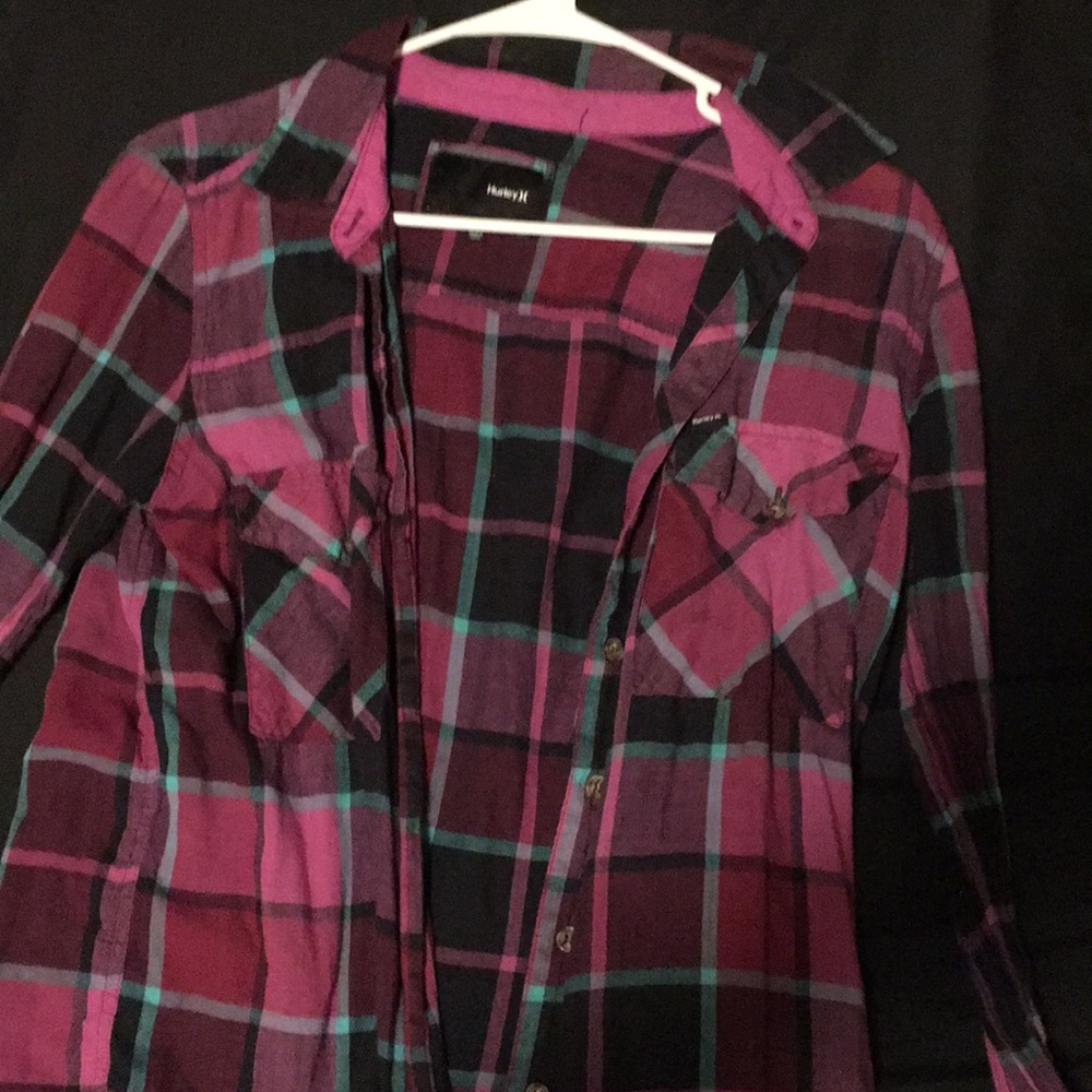 hurley flannel